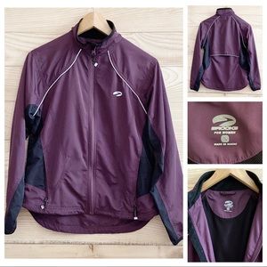 brooks running vest mens purple